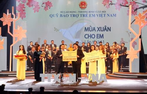 Quỹ Bảo trợ trẻ em Việt Nam tiếp nhận gần 96 tỷ đồng trong chương trình 'Mùa xuân cho em' ảnh 2