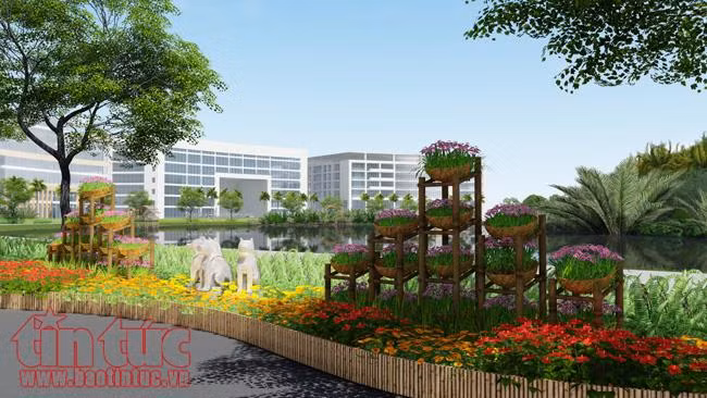 Đường hoa lớn thứ 2 tại TP Hồ Chí Minh sẽ khai trương vào 23 tháng Chạp ảnh 2