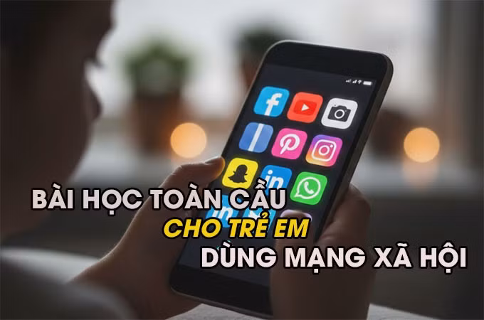 Tin tức TV: Bài học toàn cầu cho trẻ em dùng mạng xã hội