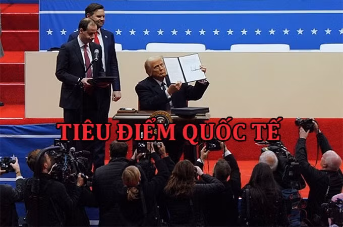 Tin tức TV: Loạt sắc lệnh hành pháp gây chấn động của Tổng thống Trump