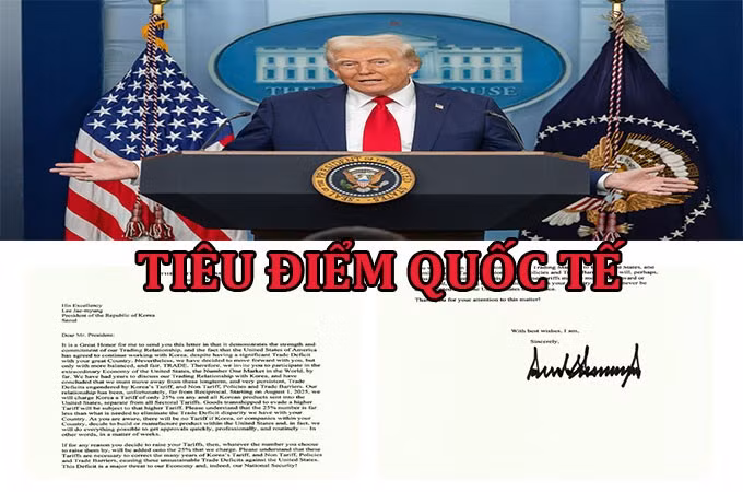 Tin tức TV: Thư thuế quan dồn dập gây tranh cãi của Tổng thống Trump