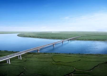 Tháng 12 sẽ hợp long cầu Hưng Hà nối hai tỉnh Hưng Yên với Hà Nam ảnh 1