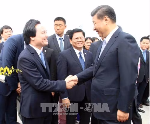 Hình ảnh Tổng Bí thư, Chủ tịch Trung Quốc lên đường tới Hà Nội, thăm cấp Nhà nước tới Việt Nam ảnh 2
