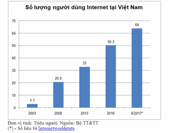 Sau 20 năm Internet vào Việt Nam: 64 triệu người dùng ảnh 2