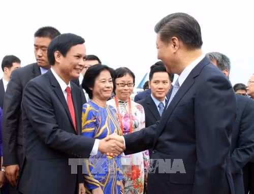 Hình ảnh Tổng Bí thư, Chủ tịch Trung Quốc lên đường tới Hà Nội, thăm cấp Nhà nước tới Việt Nam ảnh 4