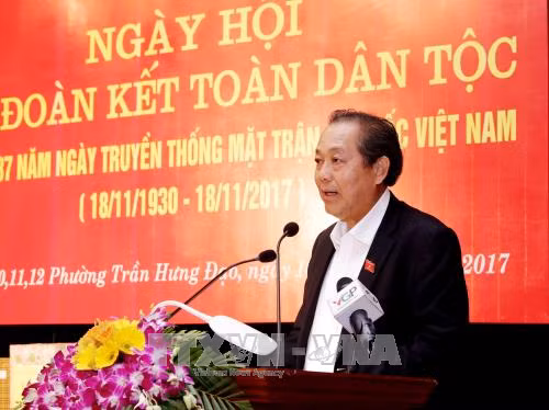 Ngày hội Đại đoàn kết toàn dân tộc tại quận Hoàn Kiếm, Hà Nội ảnh 1