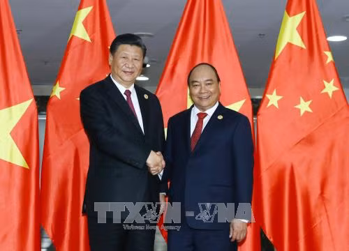 Thủ tướng Nguyễn Xuân Phúc hội kiến với Chủ tịch Trung Quốc Tập Cận Bình ảnh 1