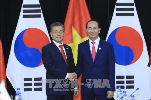 Tổng thống Moon Jae-in mong muốn nâng quan hệ Hàn - Việt lên tầm cao mới ảnh 1