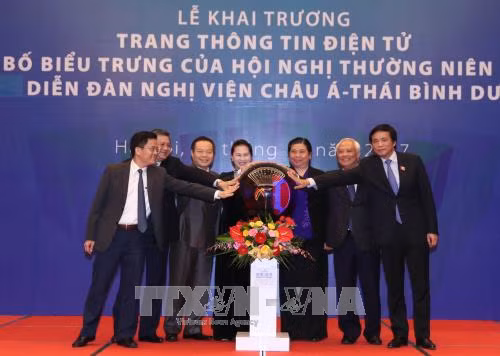 Khai trương trang thông tin điện tử và công bố biểu trưng Hội nghị APPF-26 ảnh 1