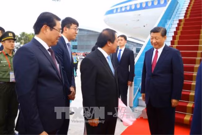 Chủ tịch Trung Quốc Tập Cận Bình đến Đà Nẵng dự Tuần lễ Cấp cao APEC 2017 ảnh 3