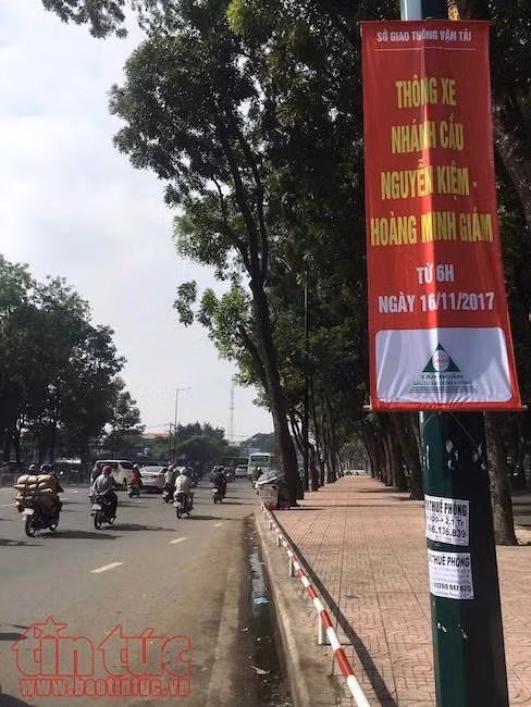 Thông xe cầu vượt Nguyễn Kiệm - Hoàng Minh Giám giải toả nỗi khổ kẹt xe cho người dân ảnh 1