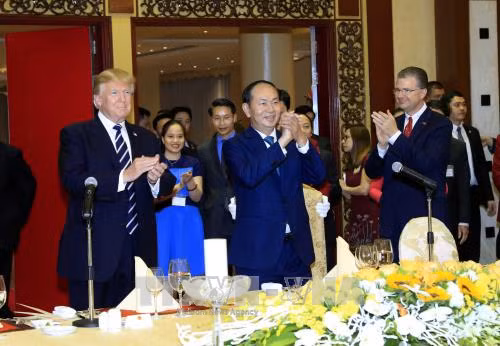 Chủ tịch nước chủ trì Quốc yến chào mừng chuyến thăm của Tổng thống Hoa Kỳ ảnh 2