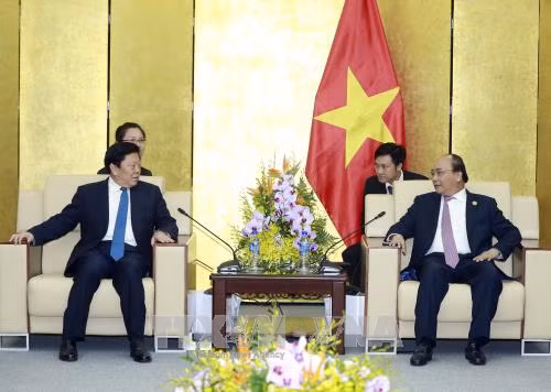 Thủ tướng Nguyễn Xuân Phúc tiếp các tập đoàn lớn dự APEC ảnh 1