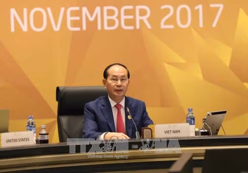 Chùm ảnh: Phiên họp kín thứ nhất Hội nghị các Nhà lãnh đạo Kinh tế APEC lần thứ 25 ảnh 9