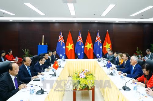 APEC 2017: Thủ tướng Nguyễn Xuân Phúc hội đàm với Thủ tướng Australia ảnh 2