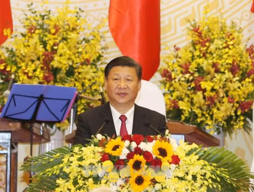 Chiêu đãi trọng thể chào mừng Tổng Bí thư, Chủ tịch Trung Quốc Tập Cận Bình ảnh 2