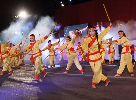  'Lễ hội đường phố' trong Liên hoan Võ cổ truyền ảnh 6