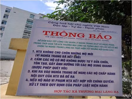 Quy hoạch nghĩa trang Hà Nội- Bài 1: Đồng loạt... hết chỗ! ảnh 1