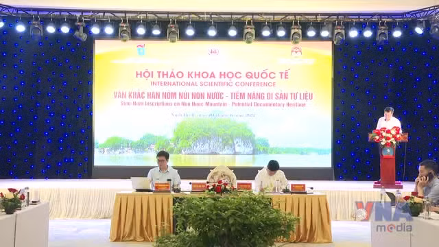 Tiềm năng di sản tư liệu Văn khắc Hán Nôm núi Non Nước