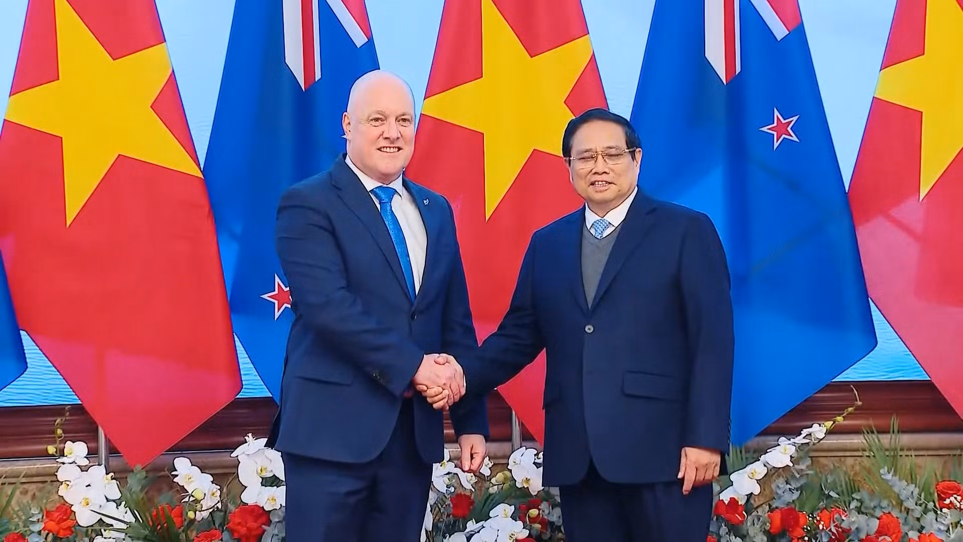 Quan hệ Việt Nam – New Zealand lên Đối tác Chiến lược Toàn diện