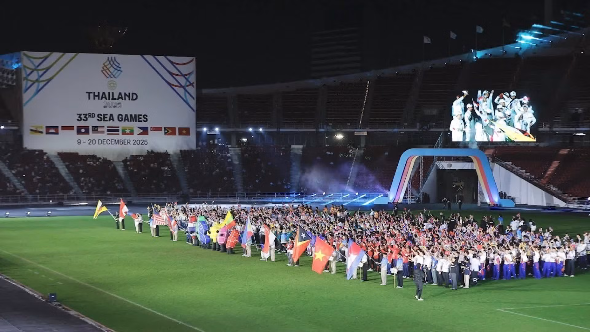 Bế mạc SEA Games 33: Khép lại đại hội giàu cảm xúc tại Bangkok
