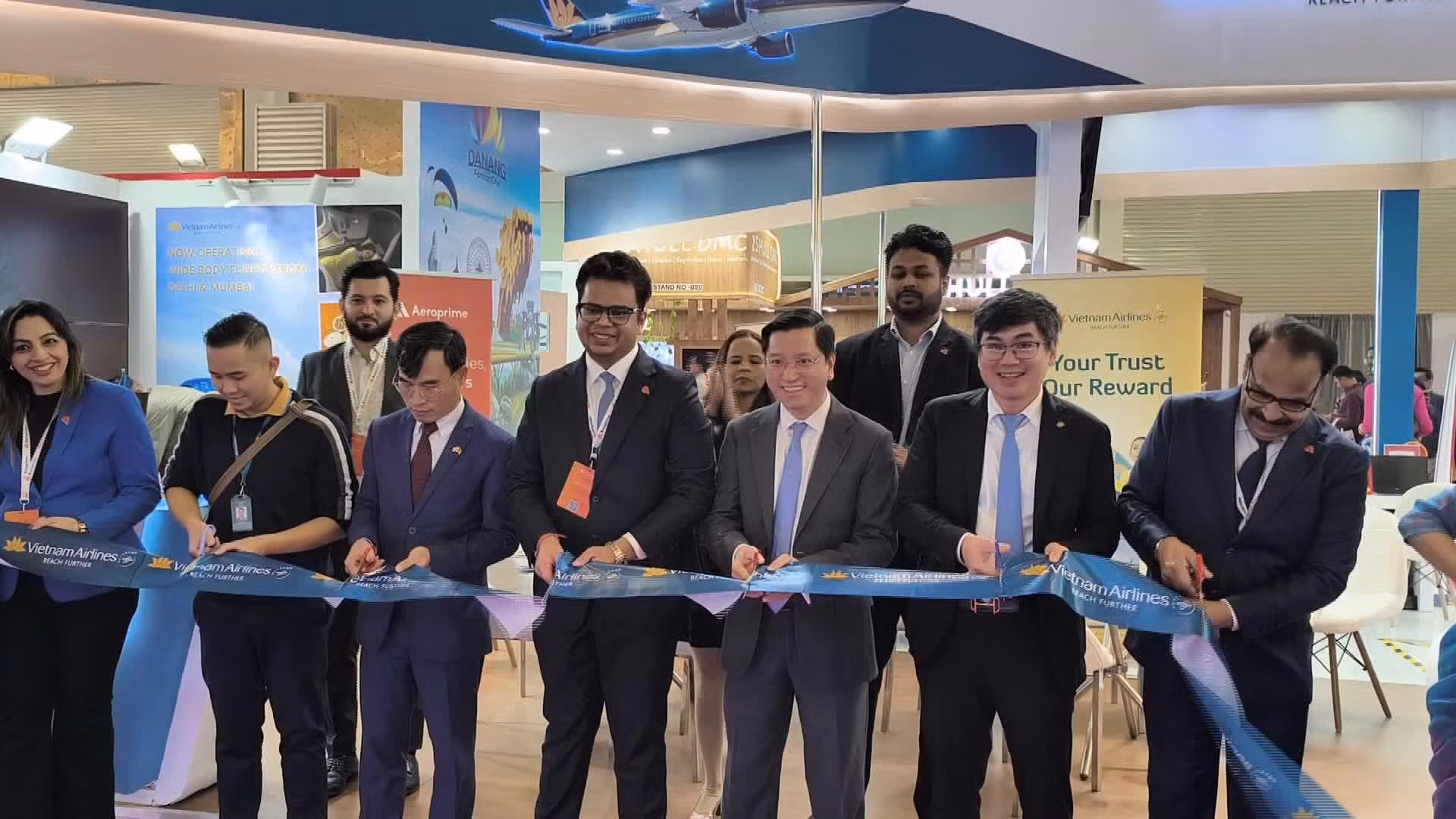 Thành phố Đà Nẵng phối hợp với Vietnam Airlines quảng bá du lịch tại Ấn Độ