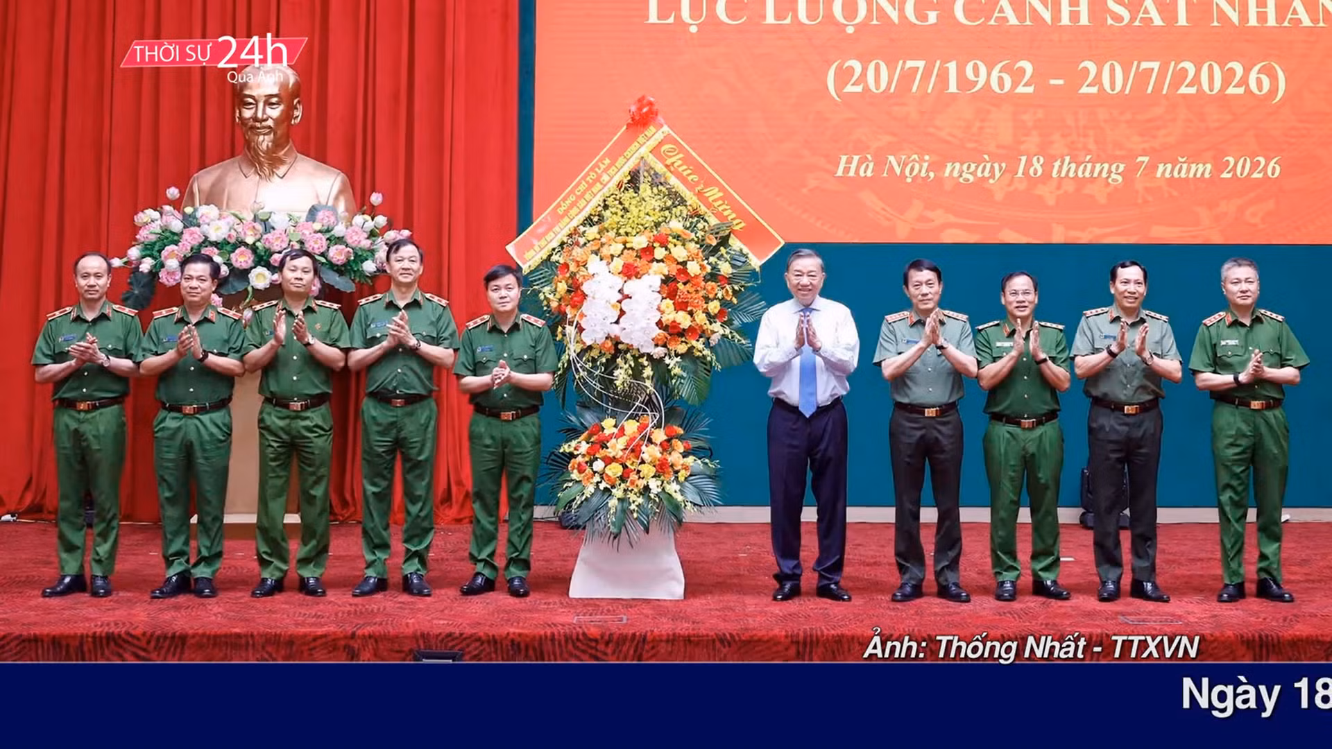 Thời sự 24h qua ảnh chiều 18/7
