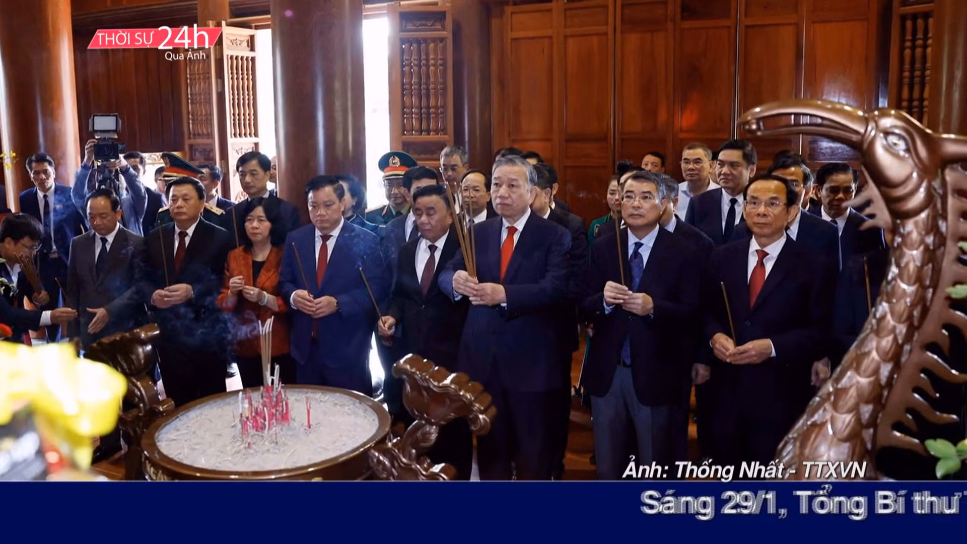 Thời sự 24h qua ảnh chiều 29/1