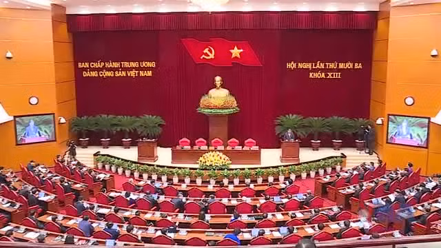 Hội nghị Trung ương 13 (khóa XIII) hoàn thành toàn bộ chương trình đề ra