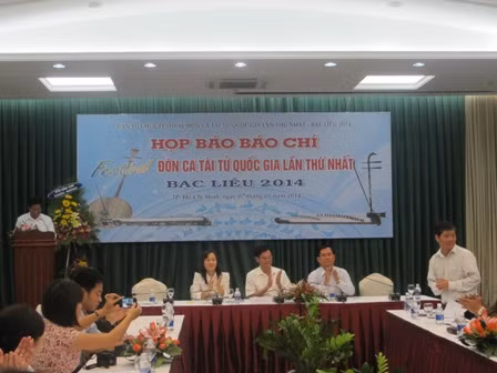 Festival đờn ca tài tử quốc gia đầu tiên ảnh 1