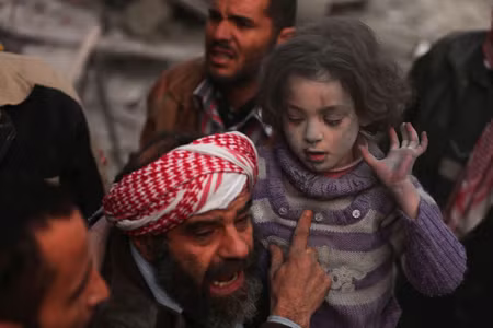 Những nạn nhân bé nhỏ trong nội chiến Syria ảnh 6