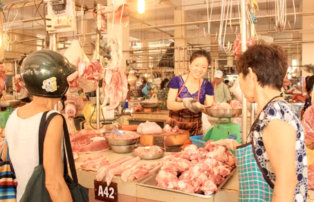 Các điểm bán thịt an toàn tại Đồng Nai hút khách ảnh 1