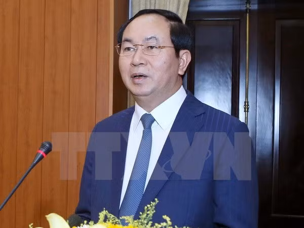 Chủ tịch nước và Phu nhân đi thăm cấp Nhà nước CHDCND Lào ảnh 1