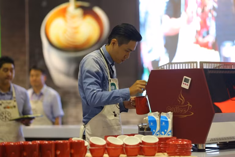 Những hình ảnh đẹp tại Viet Nam Super Barista Championship ảnh 4