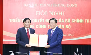 Ông Bùi Văn Nghiêm giữ chức Phó Trưởng Ban Nội chính Trung ương