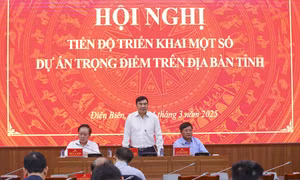 Điện Biên đẩy nhanh tiến độ 12 dự án trọng điểm