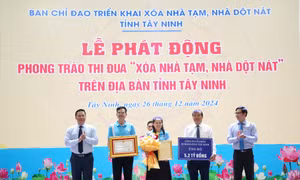 Những mái ấm vững bền nhờ sức mạnh cộng đồng ở Tây Ninh