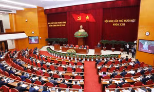 Thông cáo báo chí về ngày làm việc thứ nhất của Hội nghị Trung ương 11, khóa XIII