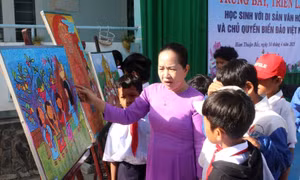 Đưa di sản văn hóa địa phương đến với trẻ em vùng cao Bình Thuận