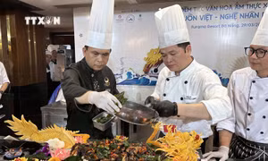 Tôn vinh ẩm thực Việt Nam qua chuỗi sự kiện “Hành trình qua văn hóa ẩm thực Việt”