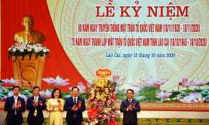 90 năm Ngày truyền thống MTTQ Việt Nam: Tưng bừng Ngày hội đại đoàn kết toàn dân tộc ở vùng cao Lào Cai