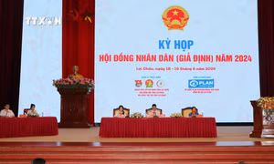 Lai Châu lần đầu tổ chức Kỳ họp Hội đồng nhân dân giả định cho học sinh
