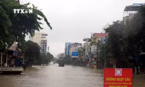 Nam thanh niên bị lũ cuốn mất tích khi cố đi qua ngầm tràn