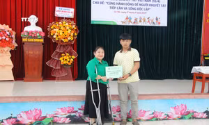 Chung tay hành động để người khuyết tật tỉnh Cần Thơ có thể hội nhập, sống độc lập