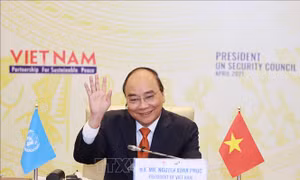 Chủ tịch nước Nguyễn Xuân Phúc: Lòng tin và đối thoại chính là giải pháp căn cơ cho một nền hòa bình bền vững