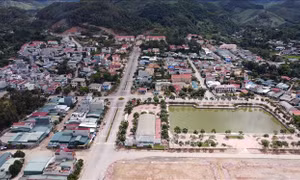 Trung tâm huyện Sốp Cộp (Sơn La). Ảnh: Hữu Quyết – TTXVN