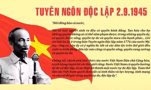 77 năm Quốc khánh: Quốc khánh nhớ ơn Người