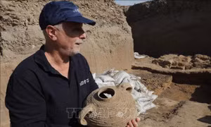 Israel phát hiện di tích tòa nhà công nghiệp và nghĩa trang niên đại 1.900 năm trước đây