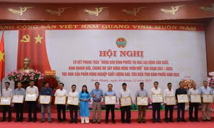 Bình Phước phát huy hiệu quả phong trào nông dân sản xuất giỏi​