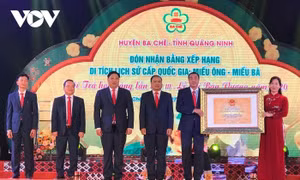 Huyện Ba Chẽ khai mạc Hội Trà Hoa vàng và đón nhận Bằng xếp hạng Di tích lịch sử cấp Quốc gia